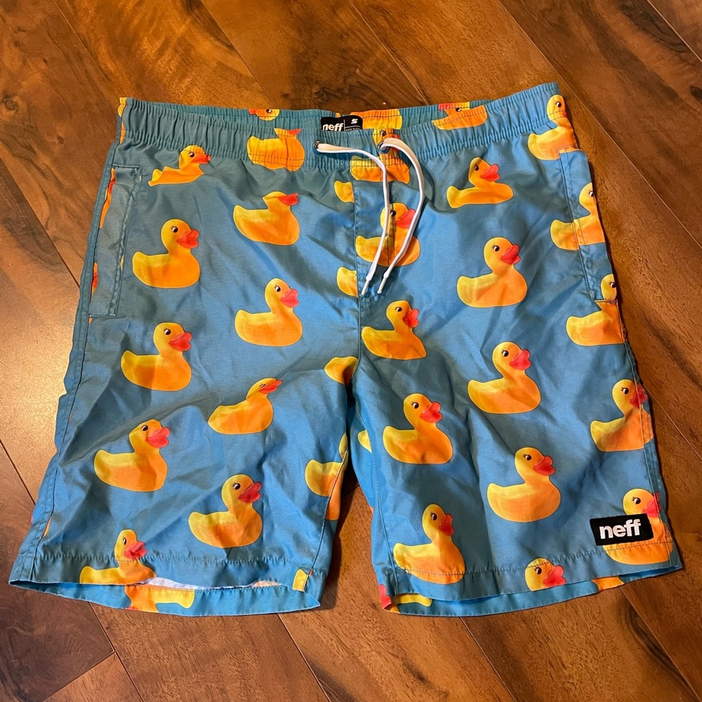 Men’s Neff Rubber Duck Swim Shorts